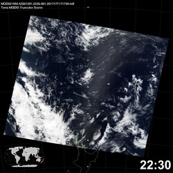 Level 1B Image at: 2230 UTC