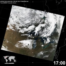 Level 1B Image at: 1700 UTC