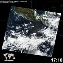 Level 1B Image at: 1710 UTC