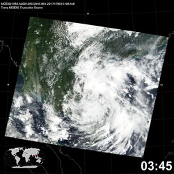 Level 1B Image at: 0345 UTC