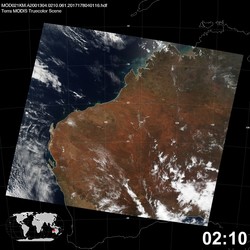 Level 1B Image at: 0210 UTC