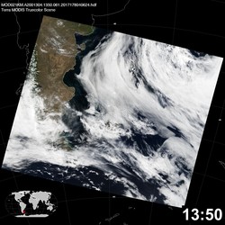 Level 1B Image at: 1350 UTC