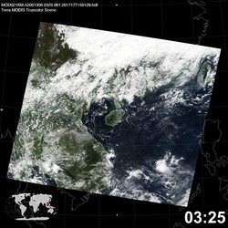 Level 1B Image at: 0325 UTC