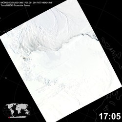 Level 1B Image at: 1705 UTC