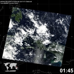 Level 1B Image at: 0145 UTC