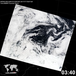 Level 1B Image at: 0340 UTC