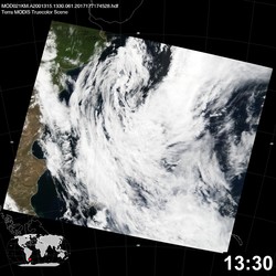 Level 1B Image at: 1330 UTC