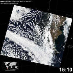 Level 1B Image at: 1510 UTC