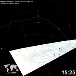 Level 1B Image at: 1525 UTC