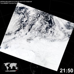 Level 1B Image at: 2150 UTC