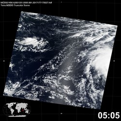 Level 1B Image at: 0505 UTC