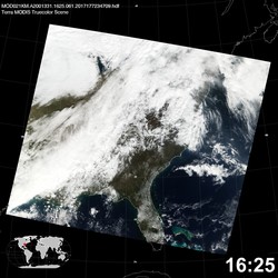 Level 1B Image at: 1625 UTC