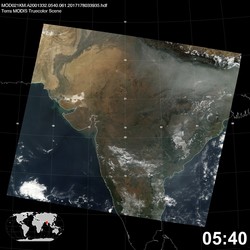 Level 1B Image at: 0540 UTC