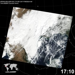 Level 1B Image at: 1710 UTC