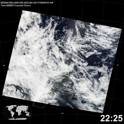 Level 1B Image at: 2225 UTC