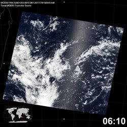 Level 1B Image at: 0610 UTC