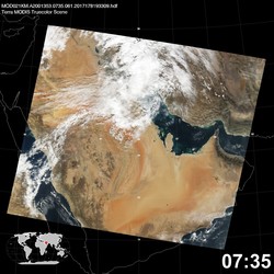 Level 1B Image at: 0735 UTC