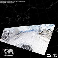 Level 1B Image at: 2215 UTC