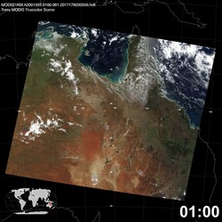 Level 1B Image at: 0100 UTC