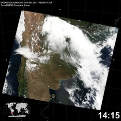 Level 1B Image at: 1415 UTC