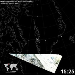 Level 1B Image at: 1525 UTC