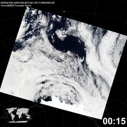 Level 1B Image at: 0015 UTC