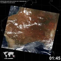 Level 1B Image at: 0145 UTC