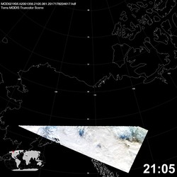 Level 1B Image at: 2105 UTC