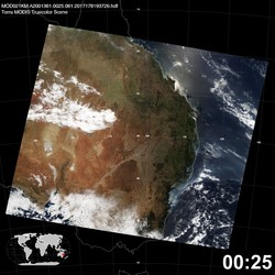 Level 1B Image at: 0025 UTC