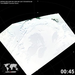 Level 1B Image at: 0045 UTC