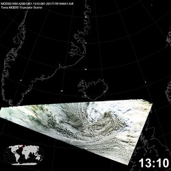 Level 1B Image at: 1310 UTC