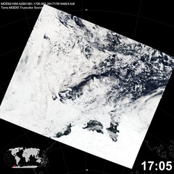 Level 1B Image at: 1705 UTC