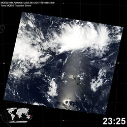 Level 1B Image at: 2325 UTC