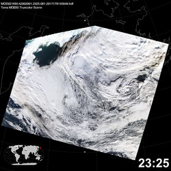 Level 1B Image at: 2325 UTC