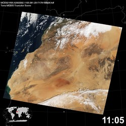 Level 1B Image at: 1105 UTC