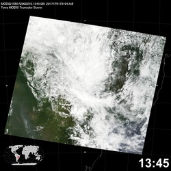 Level 1B Image at: 1345 UTC