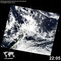 Level 1B Image at: 2205 UTC