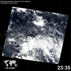 Level 1B Image at: 2335 UTC