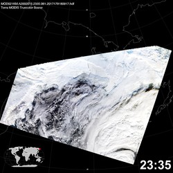 Level 1B Image at: 2335 UTC