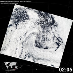 Level 1B Image at: 0205 UTC