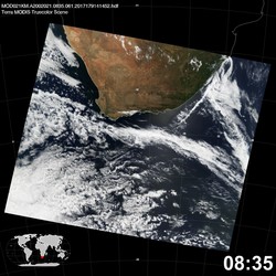 Level 1B Image at: 0835 UTC