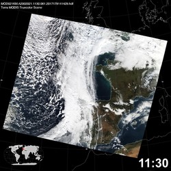 Level 1B Image at: 1130 UTC