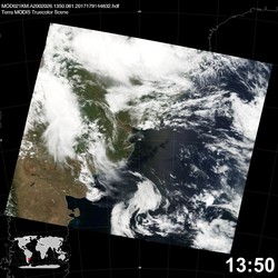 Level 1B Image at: 1350 UTC