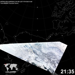 Level 1B Image at: 2135 UTC