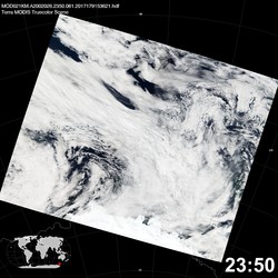 Level 1B Image at: 2350 UTC