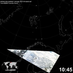 Level 1B Image at: 1045 UTC