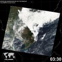 Level 1B Image at: 0330 UTC