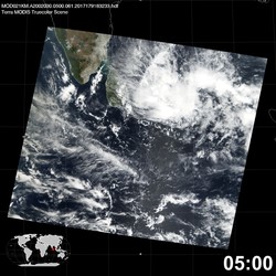 Level 1B Image at: 0500 UTC