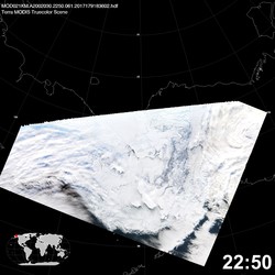 Level 1B Image at: 2250 UTC