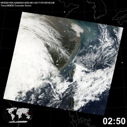 Level 1B Image at: 0250 UTC